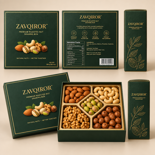 ZAVQIROR™ Premium Roasted Nut Sharing Box primary image