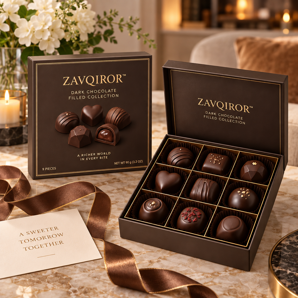 ZAVQIROR™ Dark Chocolate Filled Collection image 5