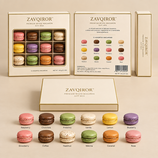 ZAVQIROR™ Premium Mixed Macaron Gift Box primary image