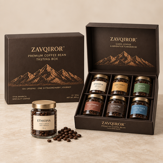 ZAVQIROR™ Premium Coffee Bean Tasting Box primary image