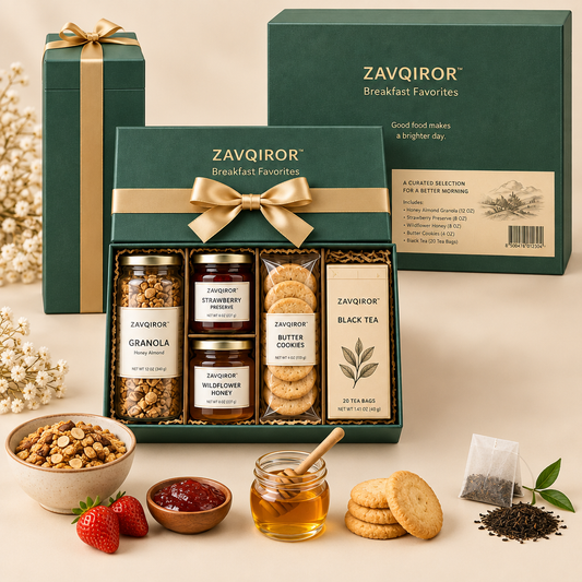ZAVQIROR™ Breakfast Favorites Gift Basket primary image