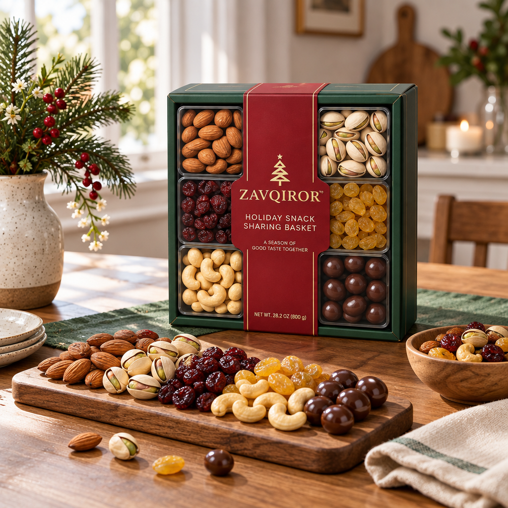 ZAVQIROR™ Holiday Snack Sharing Basket image 2