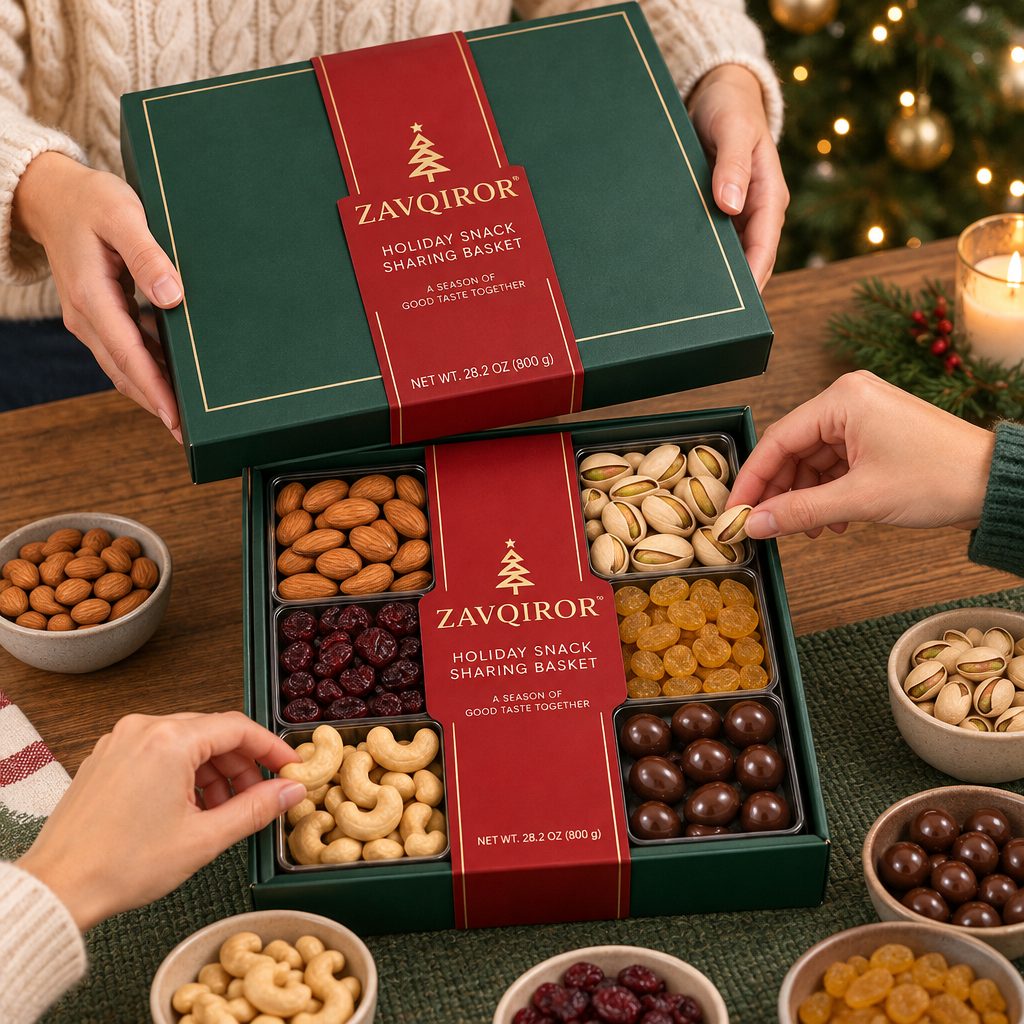 ZAVQIROR™ Holiday Snack Sharing Basket image 4