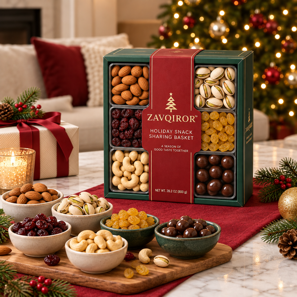 ZAVQIROR™ Holiday Snack Sharing Basket image 5