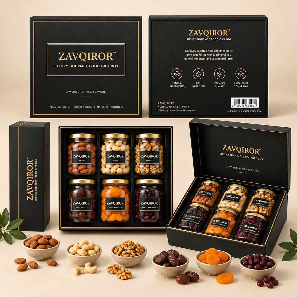 ZAVQIROR™ Luxury Gourmet Food Gift Box primary image