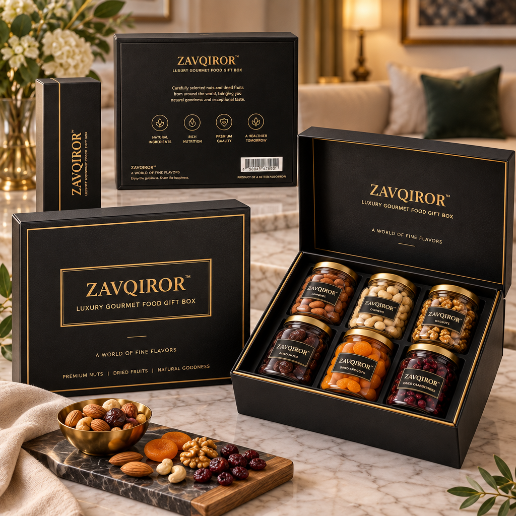 ZAVQIROR™ Luxury Gourmet Food Gift Box image 5