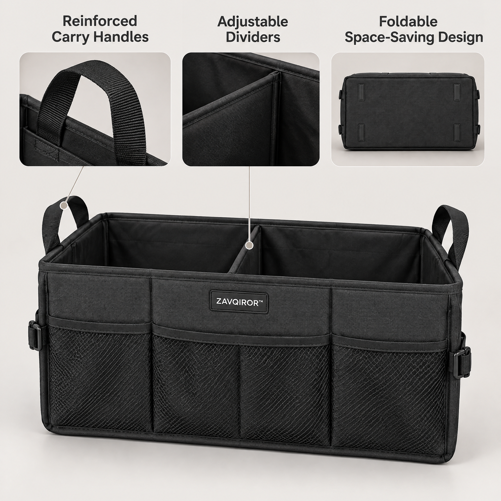 Car Trunk Organizer